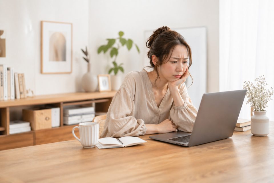 悩むママ起業家